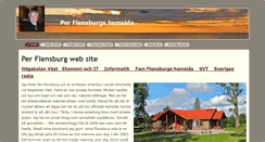 Desktop Screenshot of perflensburg.se