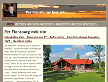 Tablet Screenshot of perflensburg.se